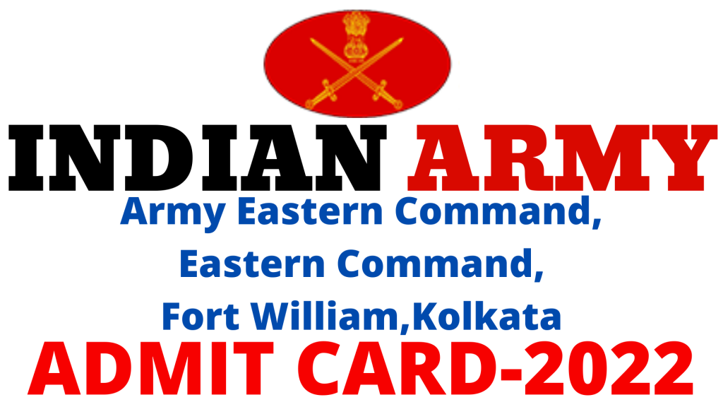 Army Eastern Command Signal Regiment Kolkata Admit Card 2022