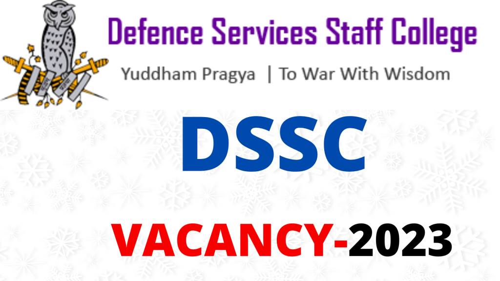 DSSC Vacancy 2023:- Defence Services Staff College,Wellington had issued notification for 44 posts of Stenographer Grade II, Lower Division Clerk, Civilian Motor Driver (Ordinary Grade), Sukhani, Fireman, Technical Attendant – Printing Machine Operator Cook, Multi Tasking Staff – (Office and Training).For which offline applications were made from 02/09/2023 to 23/09/2023.This is a government and permanent job. Male Female both had applied the form and all over Indian students could apply the form.Selection will be on the basis of Written exam and Trade Test.Complete details of the Vacancy, syllabus, Admit card, exam date and other important information is given below.,