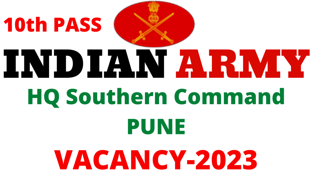 HQ Southern Command Vacancy 2023,