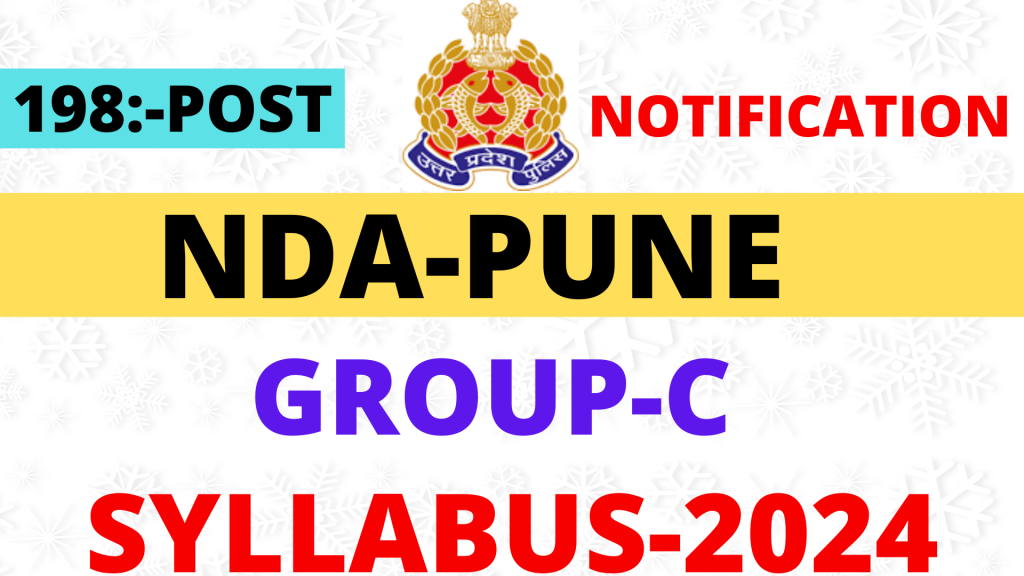 NDA Pune Group C Syllabus 2024,