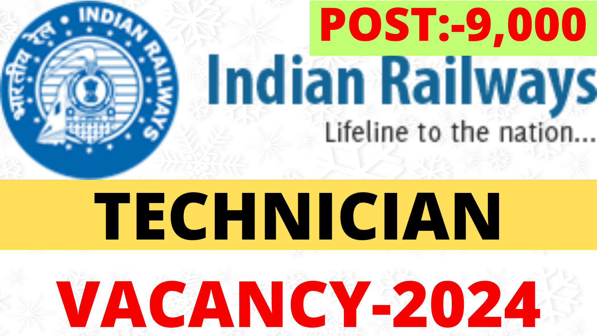 RRB Technician Vacancy 2024Full Detail, Download Notification